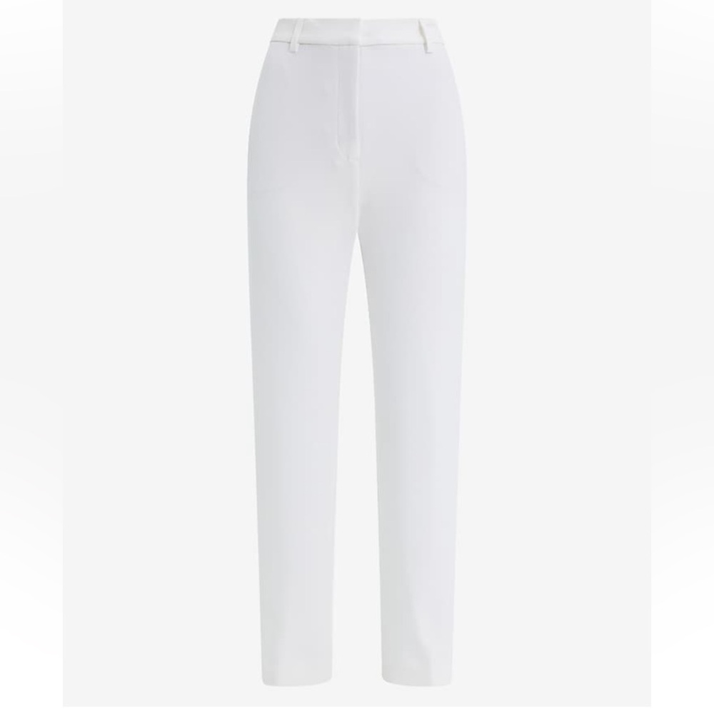 Express Women's White Straight Leg Pants